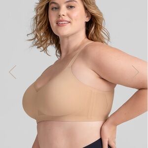 HONEYLOVE CrossOver Bra in sand size Large